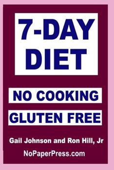 Paperback 7-Day Gluten-Free No Cooking Diet Book