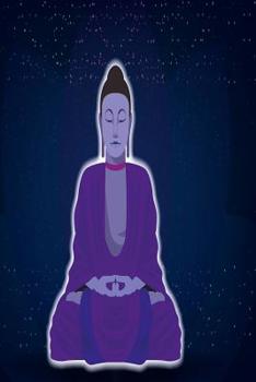 Violet indian buddha: Buddha sitting in a lotus notebook