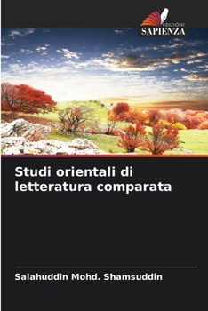 Paperback Studi orientali di letteratura comparata [Italian] Book