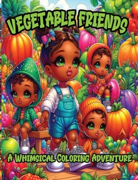 Vegetable Friends: A Whimsical Coloring Adventure