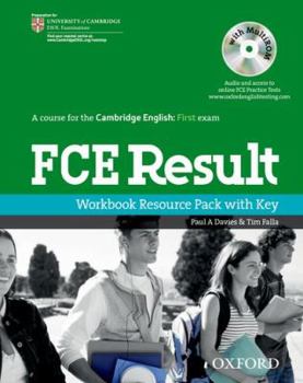 Paperback FCE Result Workbook Resource Pack with Key [With CDROM] Book