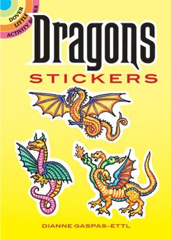 Paperback Dragons Stickers Book