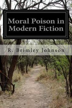 Paperback Moral Poison in Modern Fiction Book