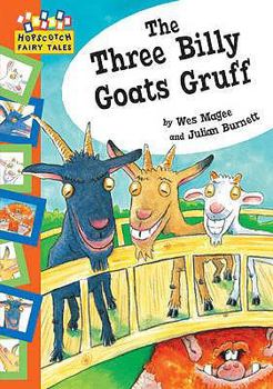 Paperback The Three Billy Goats Gruff. by Wes Magee and Julian Burnett Book