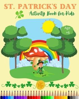 Paperback St Patrick's Day Activity Book for Kids Book