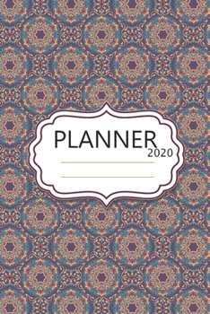 Paperback Planner 2020: 2020 Planner for 52 weeks will help you plan for the year. size 6 x 9 inche Book