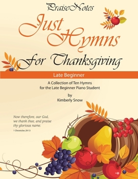 Paperback Just Hymns for Thanksgiving Book