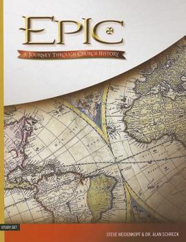 Paperback Epic Study Set: A Journey Through Church History: Questions & Responses Book