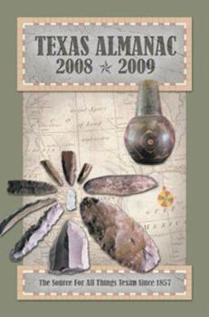 Paperback Texas Almanac, 2008-2009, 64th Ed Book