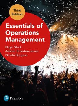 Paperback Essentials of Operations Management Book