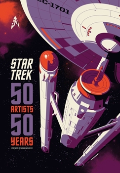 Hardcover Star Trek: 50 Artists 50 Years Book