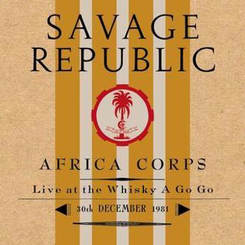 Vinyl Africa Corps Live At The Whisky A Go Go Book