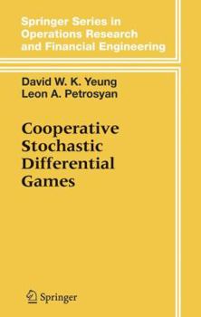 Hardcover Cooperative Stochastic Differential Games Book