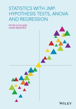 Hardcover Statistics with Jmp: Hypothesis Tests, Anova and Regression Book