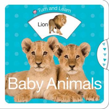 Board book Turn and Learn Baby Animals Book