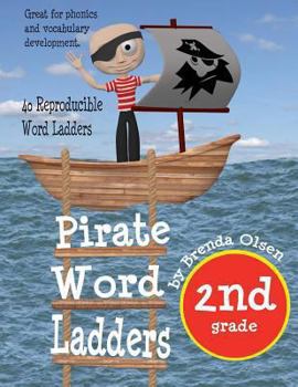 Paperback Pirate Word Ladders: Second Grade Book