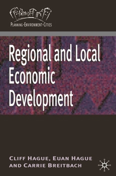 Paperback Regional and Local Economic Development Book
