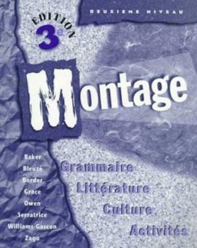 Paperback Montage: Deuxi?me Niveau (Student Edition) [French] Book
