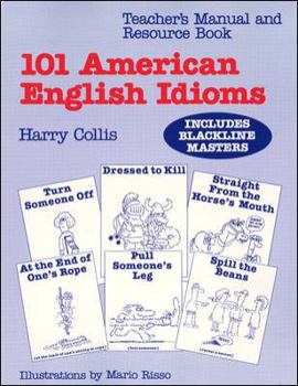 Hardcover 101 American English Idioms: Teacher's Manual and Resource Book