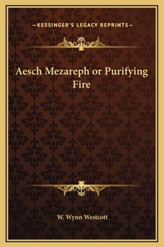 Hardcover Aesch Mezareph or Purifying Fire Book