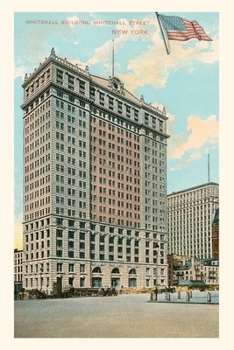 Paperback Vintage Journal Whitehall Building, New York City Book