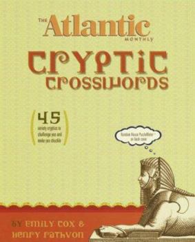 Paperback The Atlantic Monthly Cryptic Crosswords Book