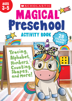 Paperback Magical Preschool Activity Book