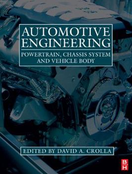 Hardcover Automotive Engineering: Powertrain, Chassis System and Vehicle Body Book