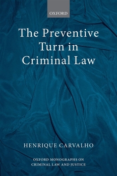 Hardcover Preventive Turn in Criminal Law Omclj C Book