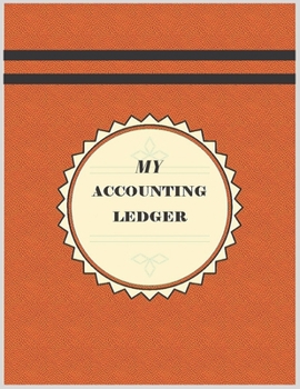 Paperback My accounting ledger: Simple book for basic book keeping of transactions Book