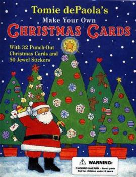 Paperback Tomie dePaola's Make Your Own Christmas Cards Book