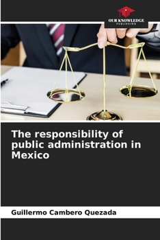 Paperback The responsibility of public administration in Mexico Book