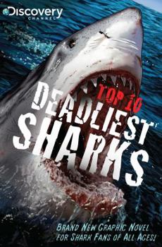 Paperback Top 10 Deadliest Sharks Book