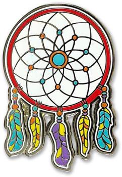 Misc. Enamel Pin Dreamcatcher Book