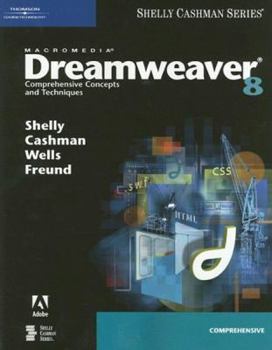 Paperback Macromedia Dreamweaver 8: Comprehensive Concepts and Techniques Book