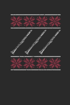 Christmas Clarinet: Dotted Bullet Notebook (6" x 9" - 120 pages) ~ Christmas Themed Notebook for Daily Journal, Diary, and Gift