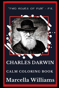 Paperback Charles Darwin Calm Coloring Book