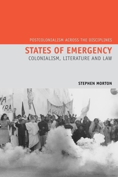 Paperback States of Emergency: Colonialism, Literature and Law Book