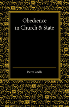 Paperback Obedience in Church and State: Three Political Tracts Book