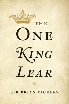 Hardcover The One King Lear Book