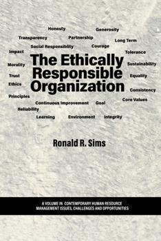 Paperback The Ethically Responsible Organization Book