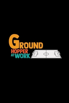 Ground hopper at work: 6x9 GROUNDHOPPING | dotgrid | dot grid paper | notebook | notes