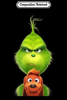 Paperback Composition Notebook: The Grinch and Max Journal/Notebook Blank Lined Ruled 6x9 100 Pages Book