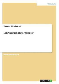 Paperback Lehrversuch BwR "Skonto" [German] Book
