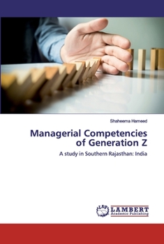 Paperback Managerial Competencies of Generation Z Book