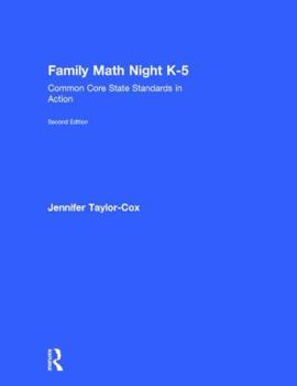 Hardcover Family Math Night K-5: Common Core State Standards in Action Book