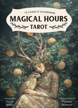 Misc. Magical Hours Tarot: 78 Lush Collage-Style Cards, Enchanting Divination Deck Steeped in Nature & Magic, Includes Full-Color 128-Page Illustrated Guide Book