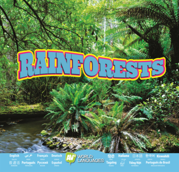 Library Binding Rainforests Book