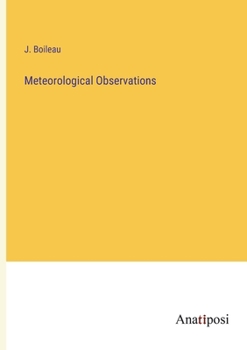 Paperback Meteorological Observations Book