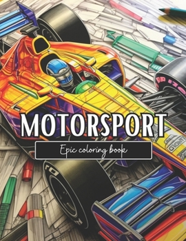 Paperback Epic Coloring Book: Motor Sport Book